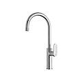 miscelatore monocomando per lavello alto con canna orientabile serie candy ca180cr cromato ottone