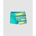 shorts - water-multi soft green