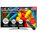 nanocell ai 75nano81a6a tv serie nano81 75'' 4k ?7 gen8 hdr10 20w 3 hdmi con game optimizer smart