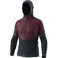 alpine hybrid giacca ibrida uomo bordeaux/dark blue l