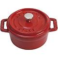 la cocotte mini cocotte rotonda 10 cm ciliegia