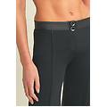 pantaloni push up wr. up wide leg effetto pelle d. i. w. o. nero donna small
