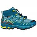 LA SPORTIVA kid's ultra raptor ii mid gtx scarpe da trekking bambini (33 blu/turchese)