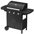 barbecue gpl plancha ex3 con piastra forno nero 2216642