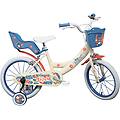 bicicletta bambina 16 stitch 5-7 anni bianco