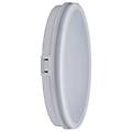 plafoniera stagna led oval moon cct 26w ip65 polipropilene