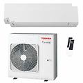 condizionatore shorai edge white dual split 12000+18000 btu inverter a+++ wifi unità esterna