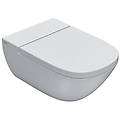 vaso sospeso senza brida in ceramica 58x37 cm globo stockholm las04bi bianco ceramica standard