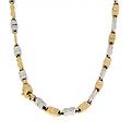 collana uomo oro giallo bianco gl101807