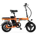mini bicicletta t elettrica pieghevole con sospensione multipla