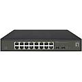 levelone ges-2118 switch di rete gestito l2 gigabit ethernet 10-100-1000 nero