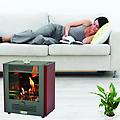 ruby stufa bio-alcol mini bordeaux