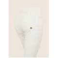 pantaloni push up wr. up vita alta superskinny similpelle bianco donna extra small