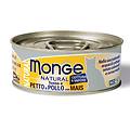 Monge Natural Cat Lattina Multipack 24x80g Tonno E Petto Di Pollo