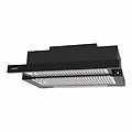 cappa telescopica tfh 6630 bk 60 cm a+ nera