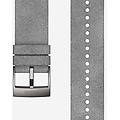 urban5 micrfiber strap 24mm accessorio orologio grigio unica