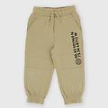 pantalone in jersey pesante da bambino beige taglia 12m
