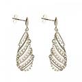 orecchini lunghi donna in oro bianco 803321736179
