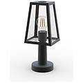 lampione da giardino fia h 33. 8 cm nero ip44