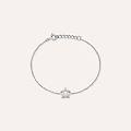 bracciale silver moments argento rodiato cubic zirconia collezione silver moments bianco