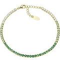 bracciale tennis unisex argento 925 gioiello tennis bt25degve17