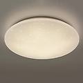 plafoniera led kato 3060 lm cct &oslash; 60 cm bianco effetto stelle