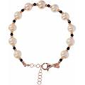 bracciale di perle donna argento 925 gioiello by milor wsst00984. rg-light