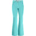 pantaloni push up wr. up flare in gabardine effetto used ipanema donna extra large