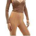 pantaloni wr. up vita super alta bustier e fondo flare macaroon donna medium