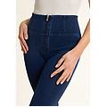 jeggings push up wr. up superskinny vita alta con zip dark jeans-seams on tone donna extra small