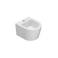 bidet sospeso in ceramica 43x36 cm globo forty3 fos12bi bianco ceramica