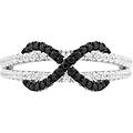 anello fantasia silver shine argento rodiato cubic zirconia collezione silver shine misura 50
