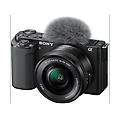 fotocamera mirrorless zve10 + 16-50 vlog camera