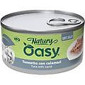 natury cat adult soft jelly 150 gr tonnetto con calamari confezione da 6 pezzi cibo umido per gatti