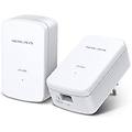 mp500 kit adattatore di rete powerline 1000mbit-s collegamento ethernet lan bianco