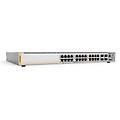 telesis l2+ managed switch 24 x 10/100/1000mbps poe+ ports 4 sfp uplink slots 1 fixed ac power