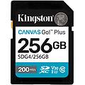 technology scheda sdxc 256gb canvas go plus gen4 200mb-s c10 uhs-i u3 v30