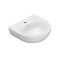grace lavabo sospeso/colonna 50x45 bianco lucido monoforo codice prod grn50bi