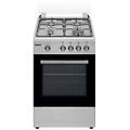 cucina ccsf45020bx 4 fuochi gas forno 43l acciaio inox nero