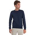 pullover girocollo denim