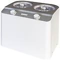 unold doppio gelatiera compressore 2 4 l 250 w acciaio satinato bianco (48830)