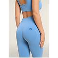 leggings seamless 7/8 a vita altissima con cuciture shaping ashleigh blue donna medium/large