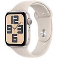 watch se oled 44 mm digitale 368 x 448 pixel touch screen beige wi-fi gps (satellitare)