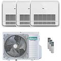 condizionatore console akt trial split 12000+12000+12000 btu inverter a++ unità esterna 8 kw