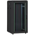 - dn-19 42u-6/10-b-1 libera installazione nero 42u vetro acciaio