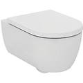 vaso wc sospeso tecnologia aquablade con sedile a chiusura rallentata e fissaggi nascosti