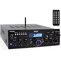 sistema amplificatore audio bluetooth 200 watt potenza di picco dual channel audio stereo usb sd aux