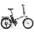 urban ebike j1 pro bianco acciaio 50 8 cm (20) 23 5 kg