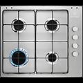 Electrolux Piano Cottura Egs6404sx A Gas 4 Fuochi Gas Colore Acciaio Inox