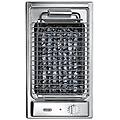 piano cottura bqi13-2 elettrico per barbecue da 28. 8 cm colore acciaio inossidabile